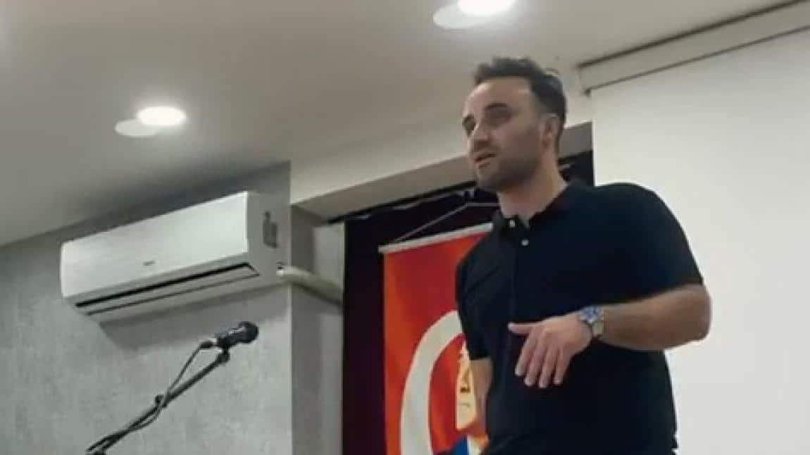 Mezun Öğrencimiz Yusuf Gündüz Öğrencilerimizle Buluştu